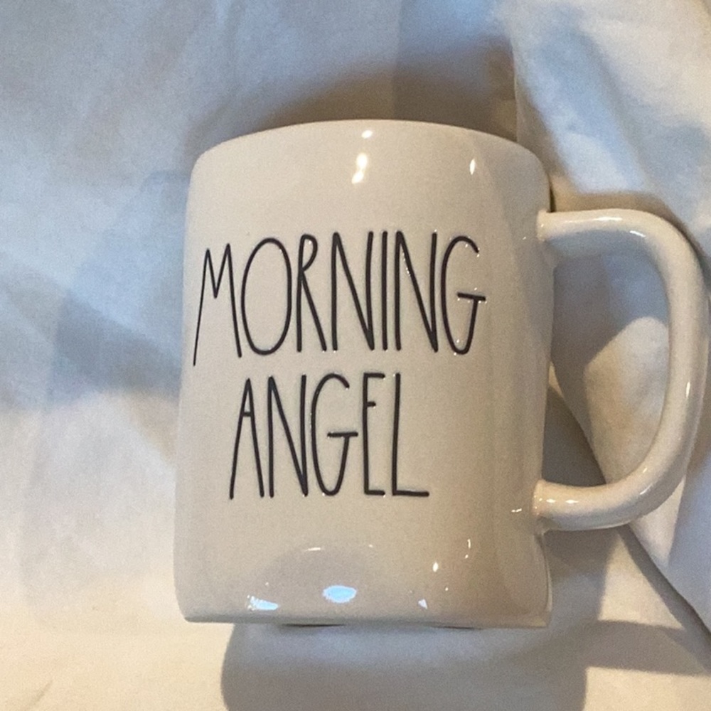 Rae Dunn Morning Angel mug